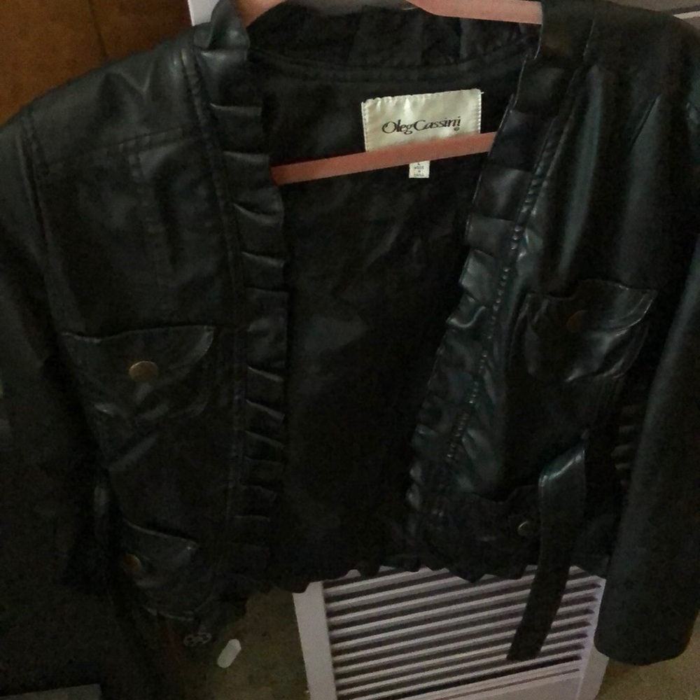 Leather jacket